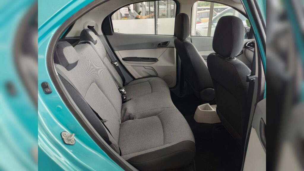 TATA TIAGO BACK SEATS