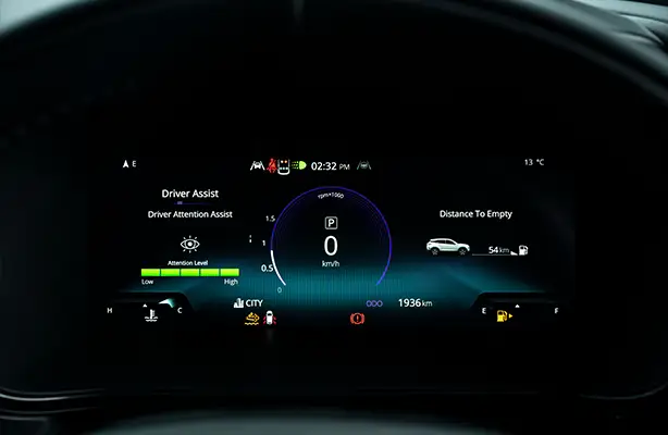 10.25” Fully Digital Instrument Cluster